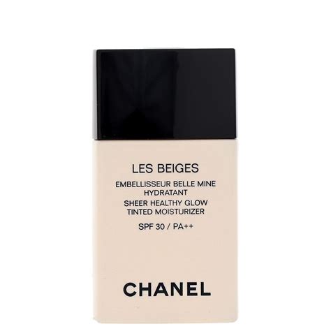 chanel les beiges embellisseur belle mine hydratant medium light|healthy glow makeup .